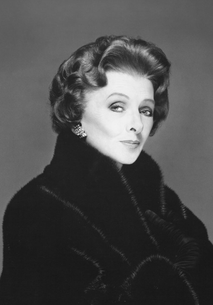 Норка: Blackglama, Модель: Myrna Loy, 1980 год