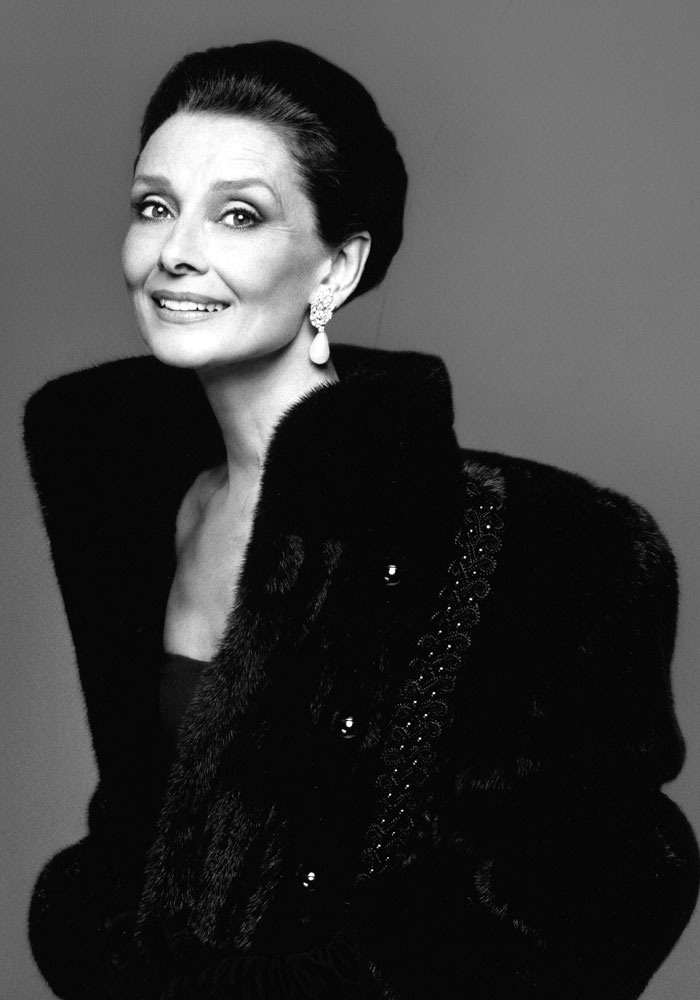Норка: Blackglama, Модель: Audrey Hepburn, 1987 год