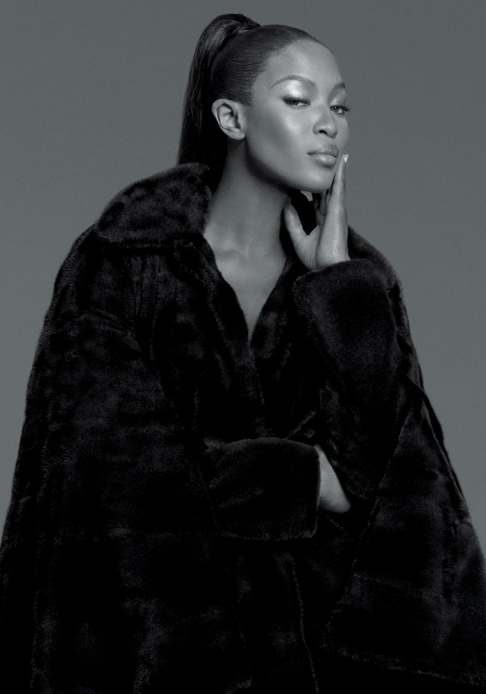 Норка: Blackglama, Модель: Naomi Campbell, 2007 год